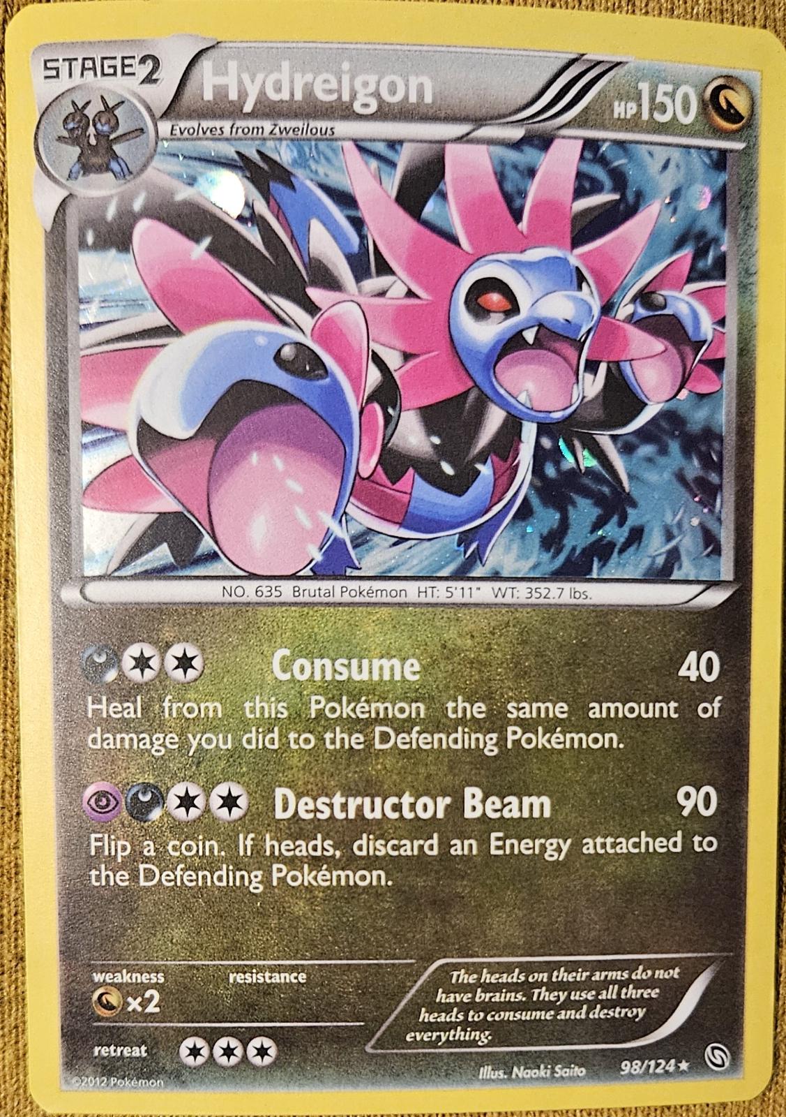 Dragons Exalted Hydreigon [Cosmos-Holo] Pokémon card